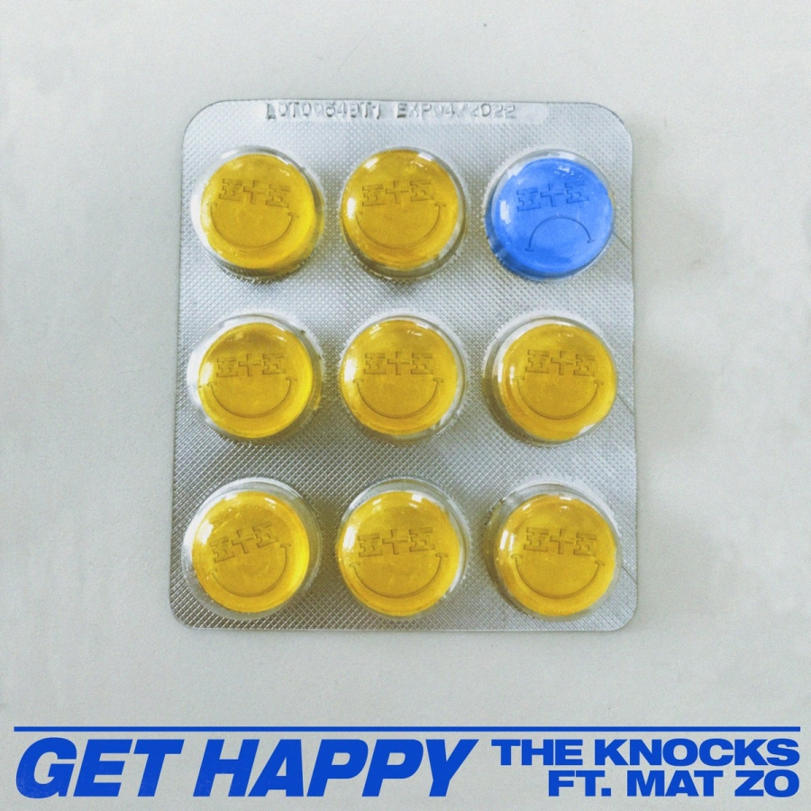 The Knocks ft. featuring Mat Zo Get Happy cover artwork