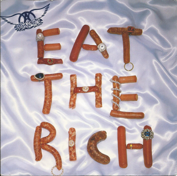 Aerosmith Eat the Rich cover artwork
