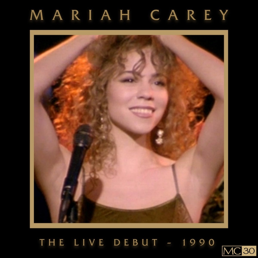 Mariah Carey The Live Debut - 1990 cover artwork
