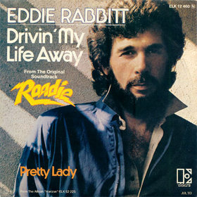 Eddie Rabbitt Drivin’ My Life Away cover artwork