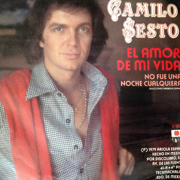 Camilo Sesto El Amor de Mi Vida cover artwork