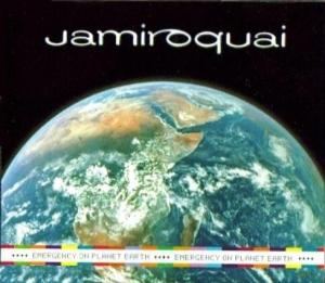 Jamiroquai Emergency on Planet Earth cover artwork
