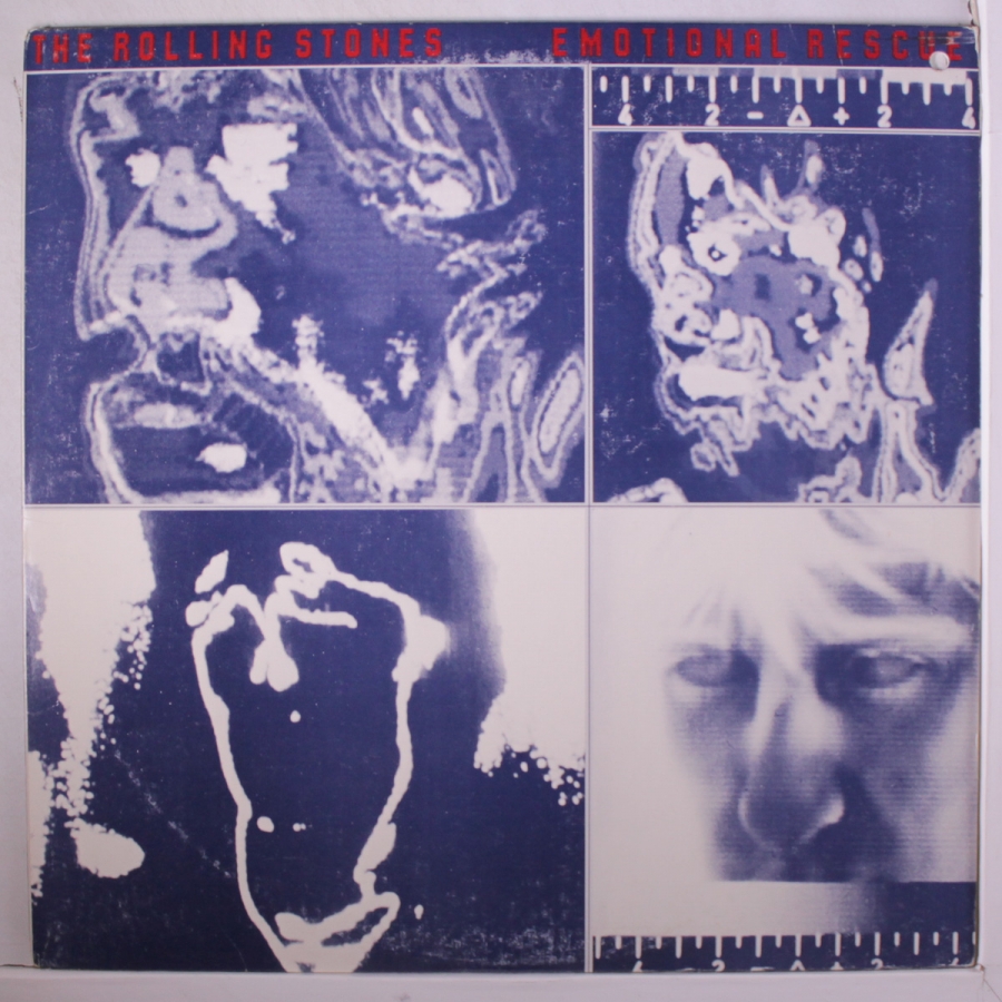 The Rolling Stones Emotional Rescue cover artwork