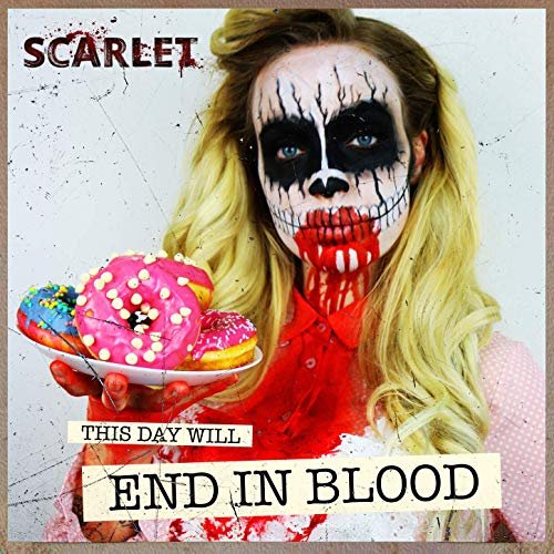 SCARLET End in Blood cover artwork
