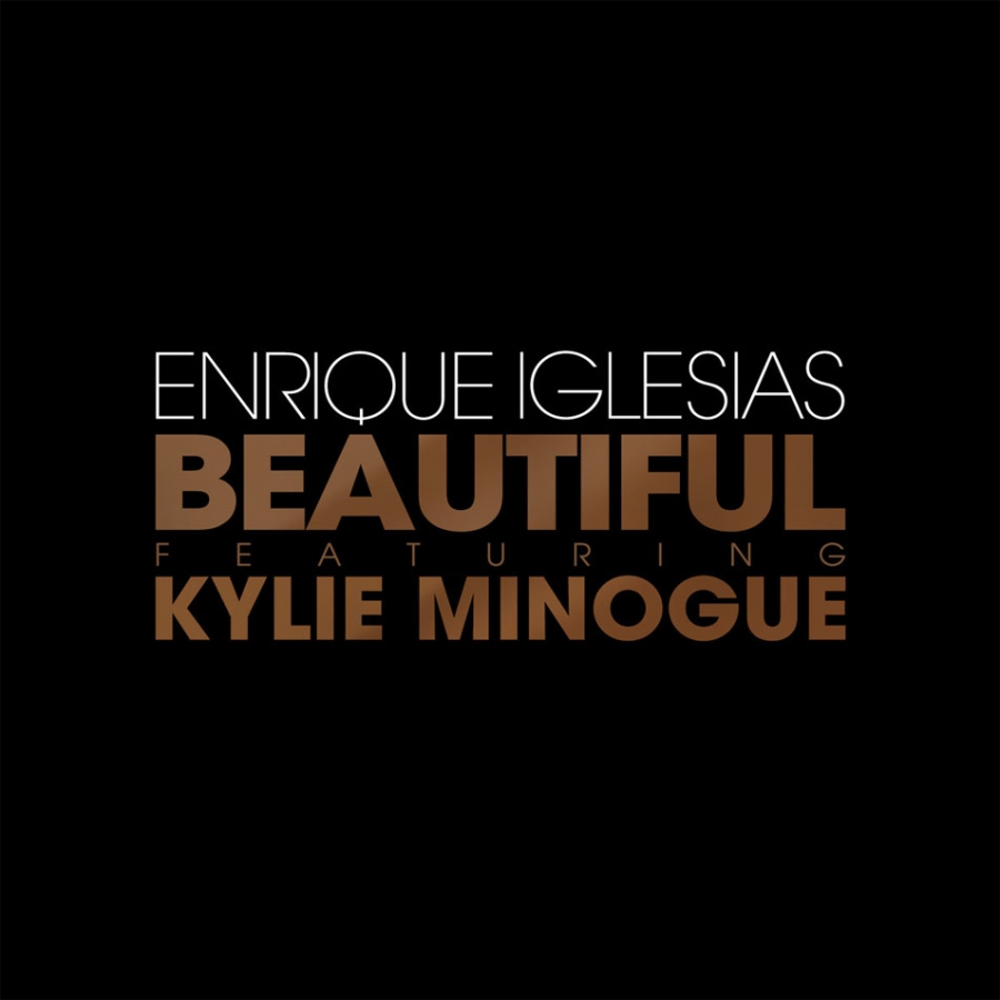 Enrique Iglesias featuring Kylie Minogue — Beautiful cover artwork