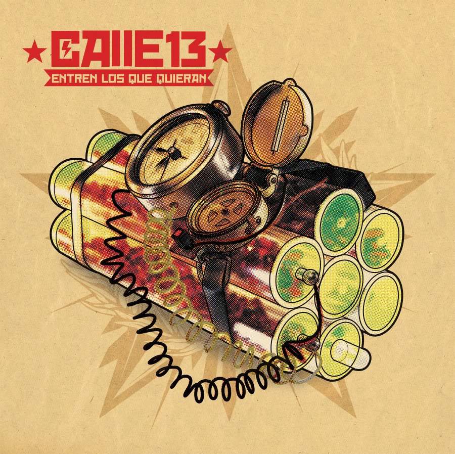 Calle 13 Entren los que Quieran cover artwork