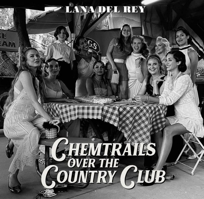Lana Del Rey — Chemtrails Over the Country Club cover artwork