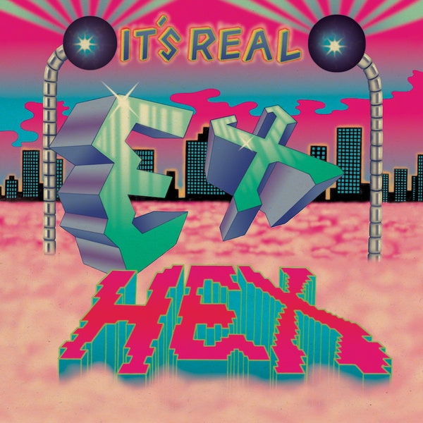 Ex Hex It&#039;s Real cover artwork