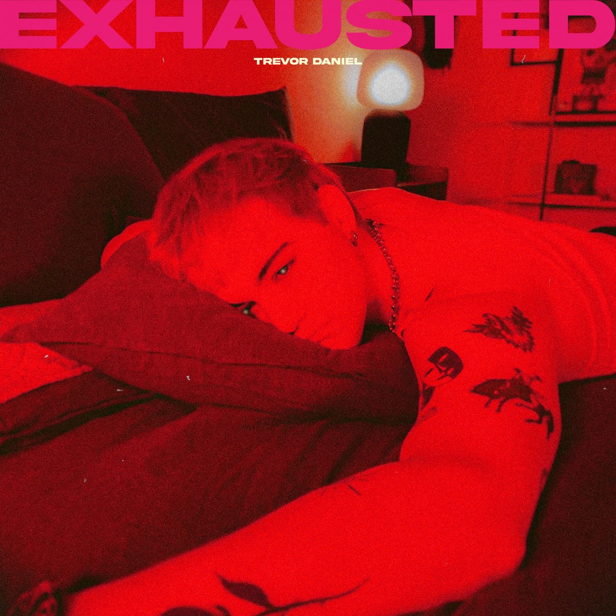 Trevor Daniel — Exhausted cover artwork