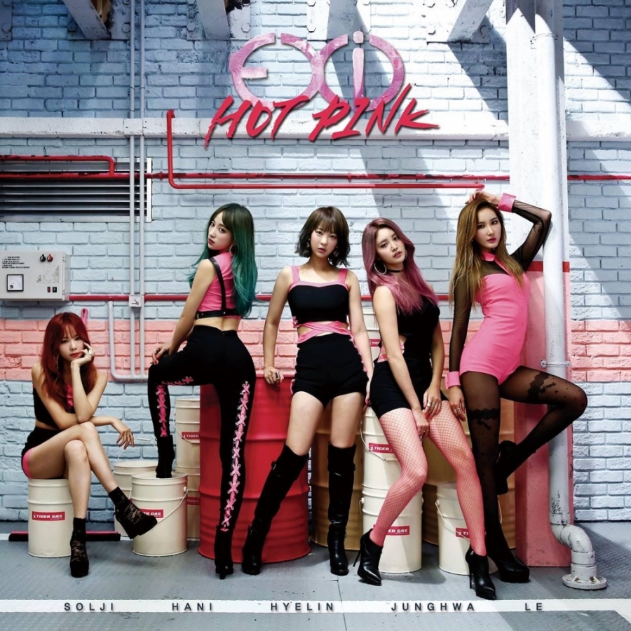 EXID Hot Pink cover artwork