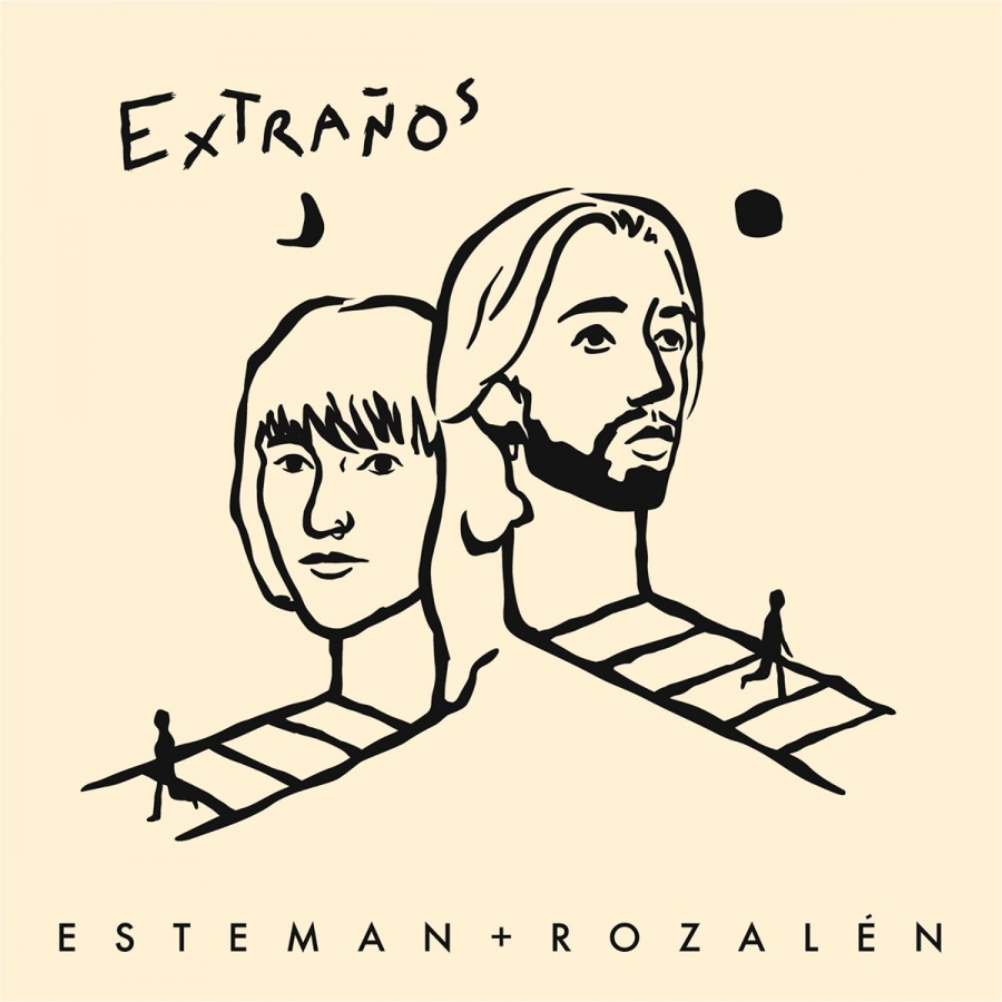 Esteman & Rozalén — Extraños cover artwork