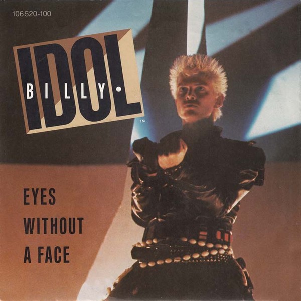 Billy Idol Eyes Without a Face cover artwork