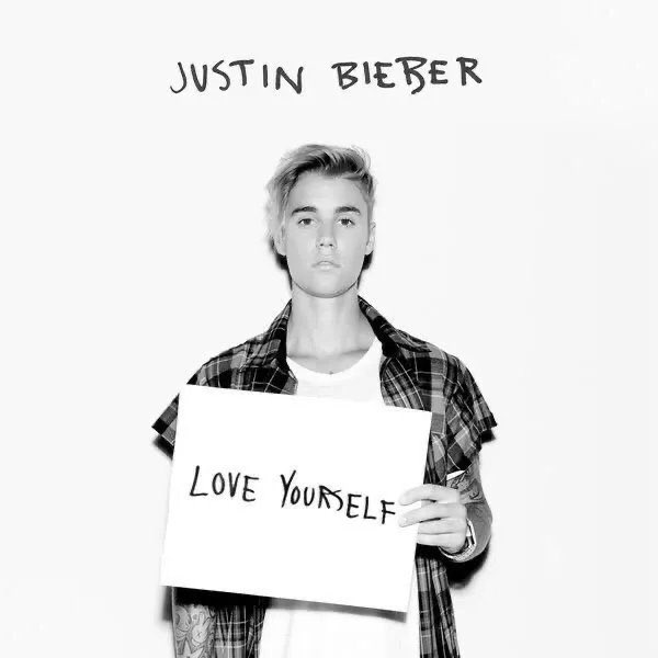 Justin Bieber — Love Yourself cover artwork