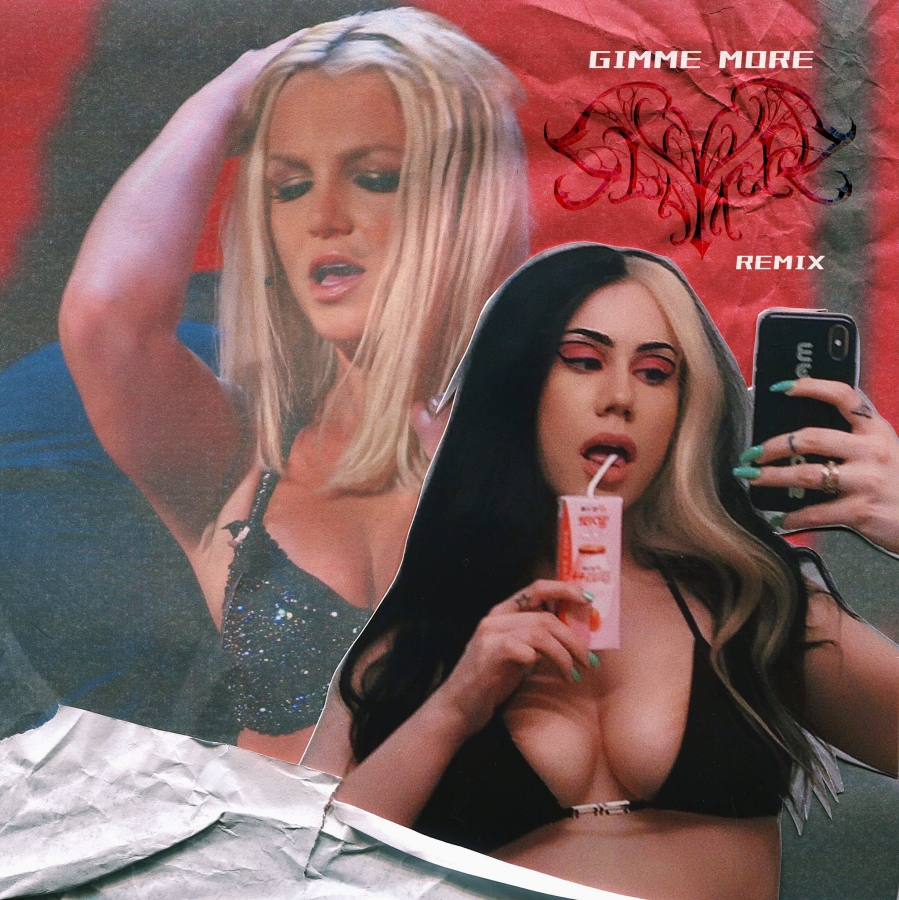 Slayyyter Gimme More (Slayyyter Remix) cover artwork