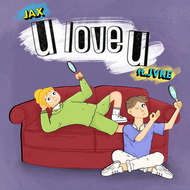 Jax featuring JVKE — u love u cover artwork
