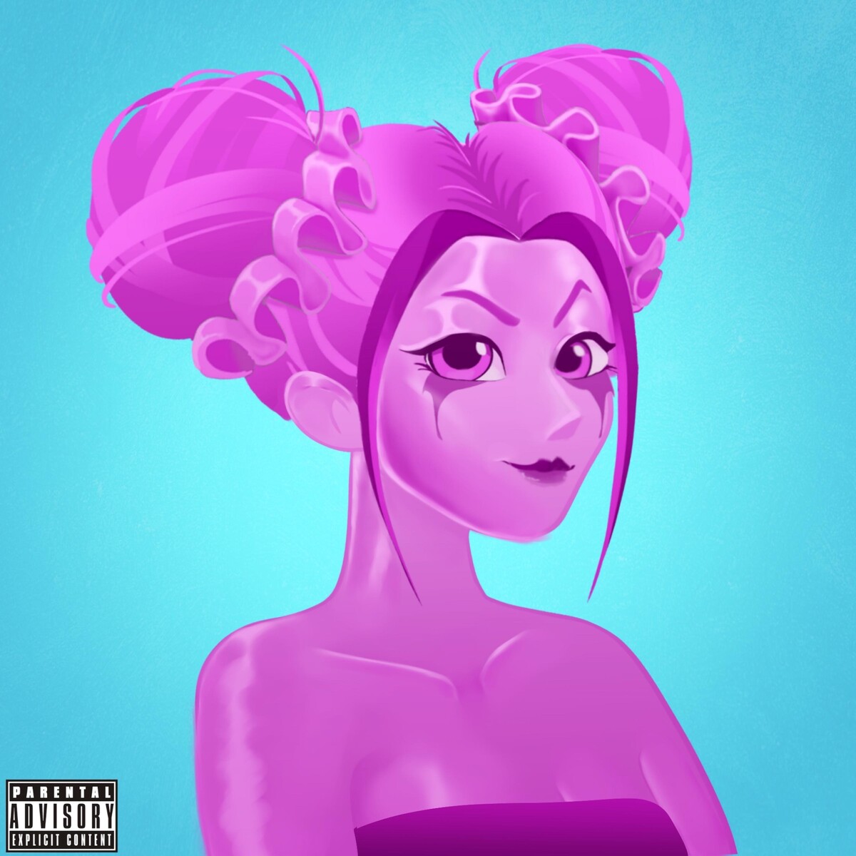 anna oop FACE REVEAL cover artwork
