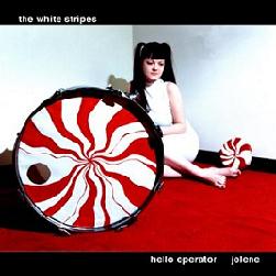 White stripes — Hello Operator cover artwork