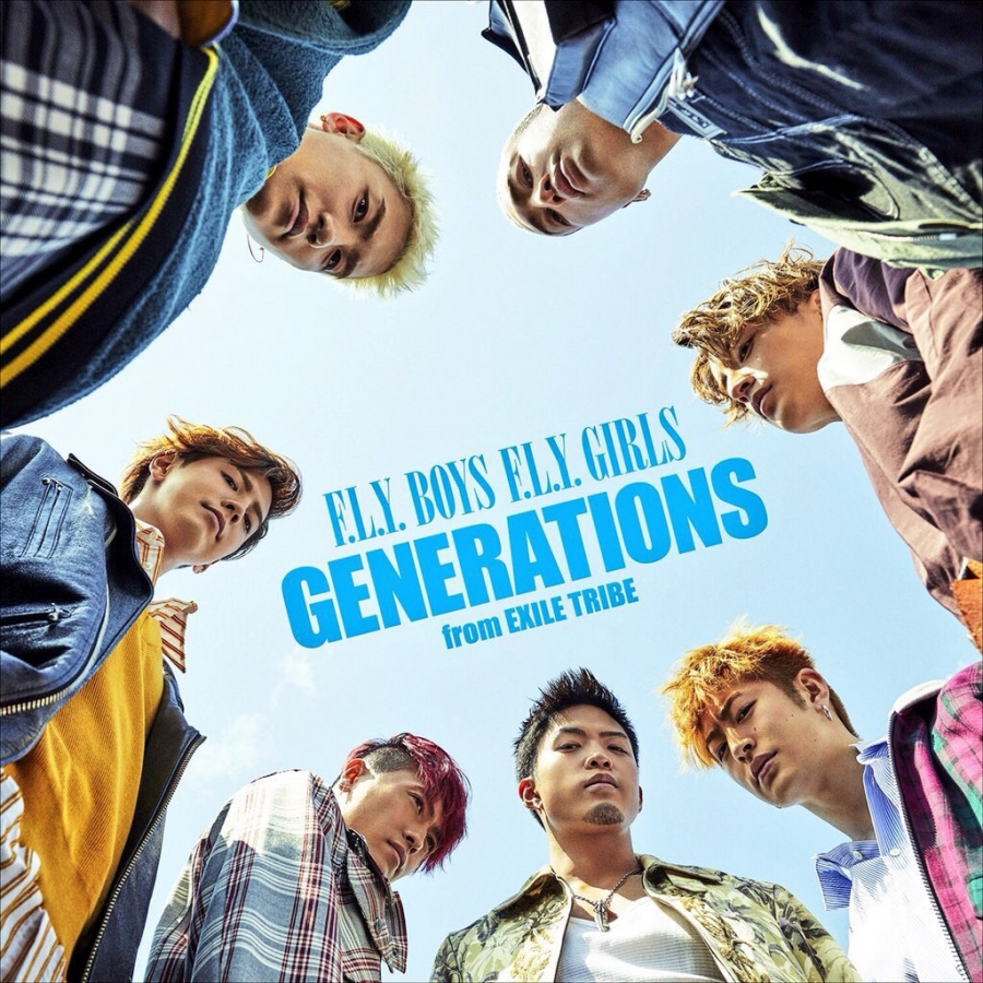 GENERATIONS from EXILE TRIBE — F.L.Y. BOYS F.L.Y. GIRLS cover artwork