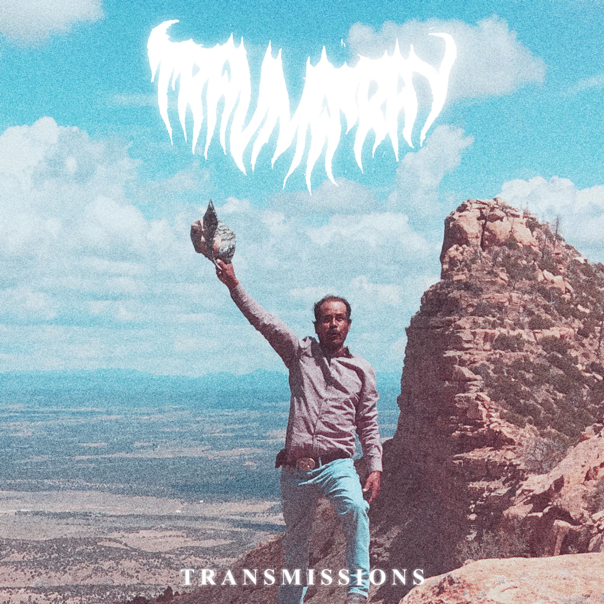 trauma ray — Transmissions cover artwork