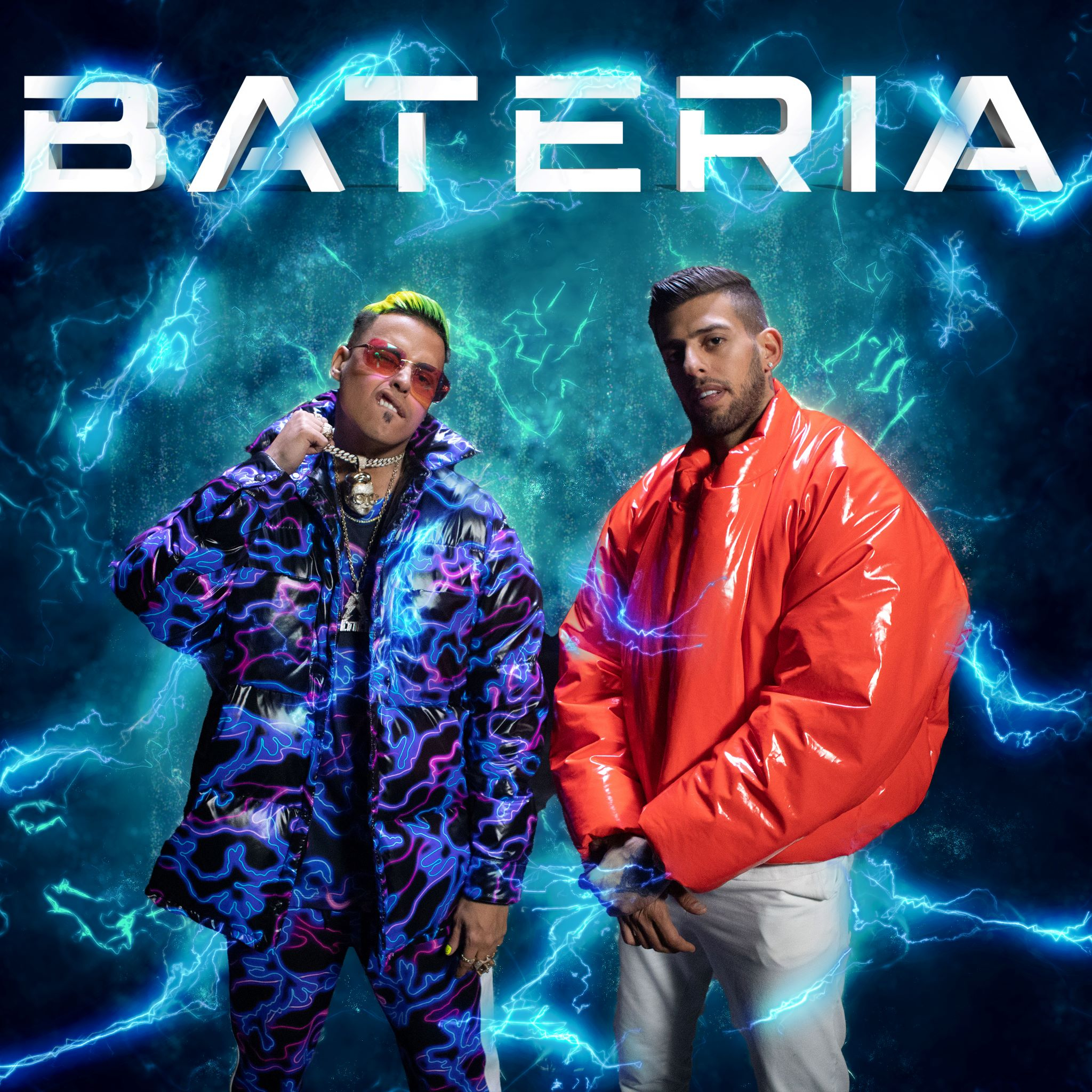 סטטיק ובן-אל תבורי — Bateria cover artwork