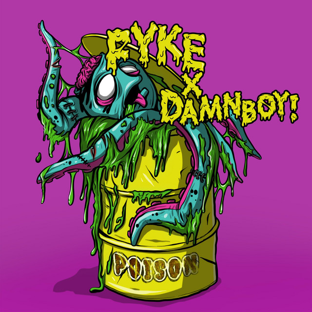 FYKE & damnboy! — Poison cover artwork