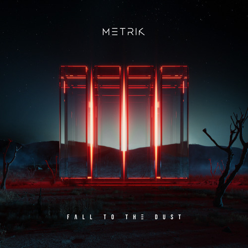 Metrik Fall To The Dust cover artwork