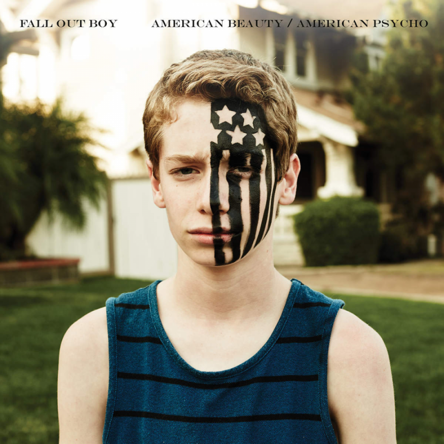 Fall Out Boy American Beauty/American Psycho cover artwork