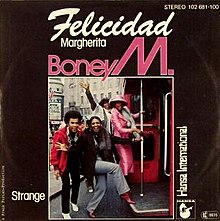 Boney M. Felicidad (Margherita) cover artwork