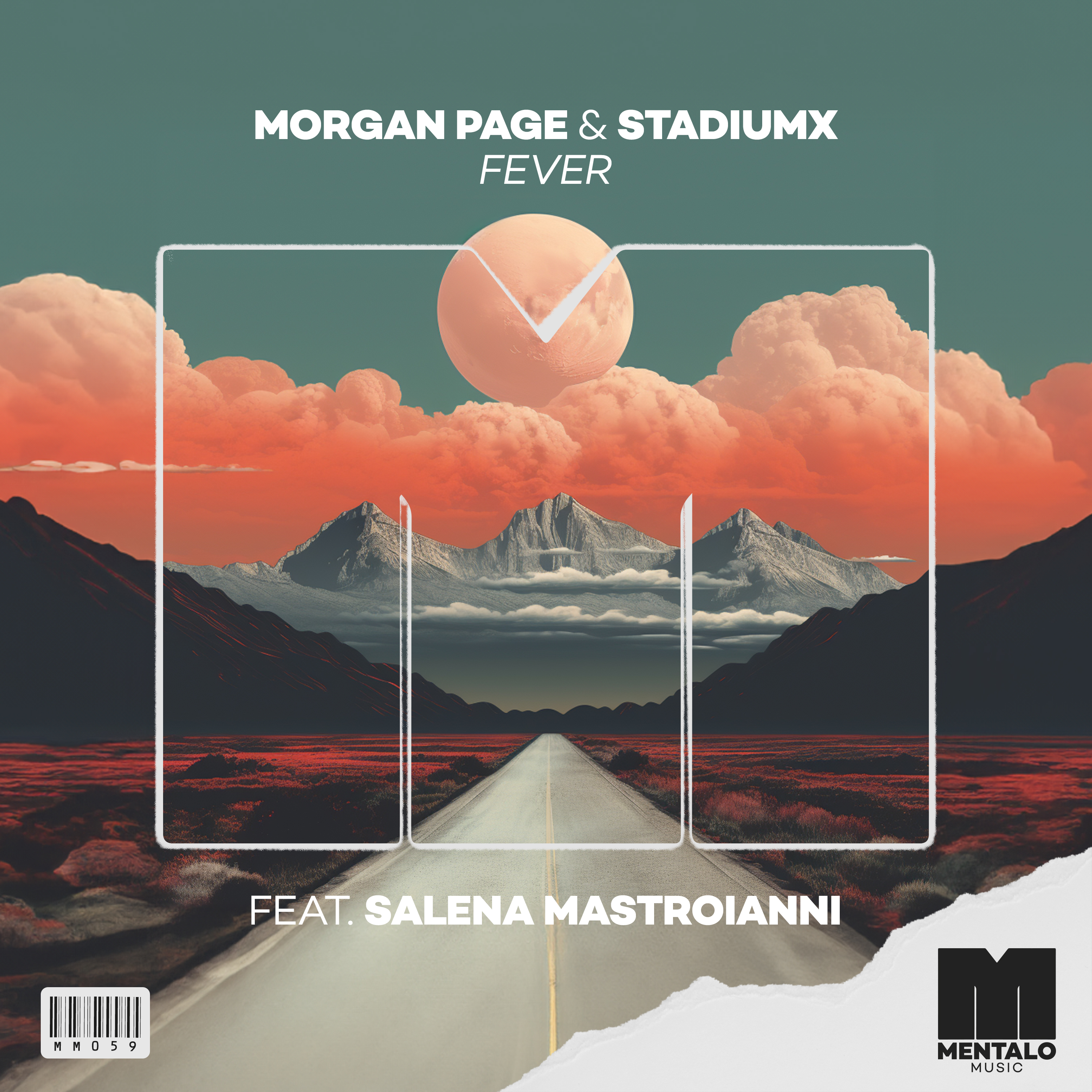Morgan Page & Stadiumx featuring Salena Mastroianni — Fever cover artwork