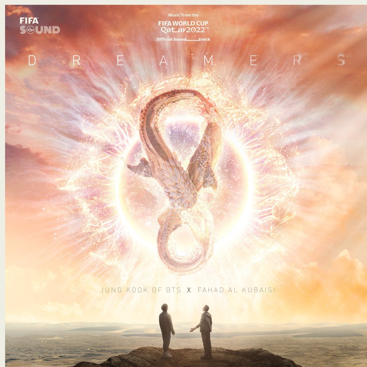 Jung Kook featuring Fahad Al Kubaisi — Dreamers (Arabic Version) cover artwork