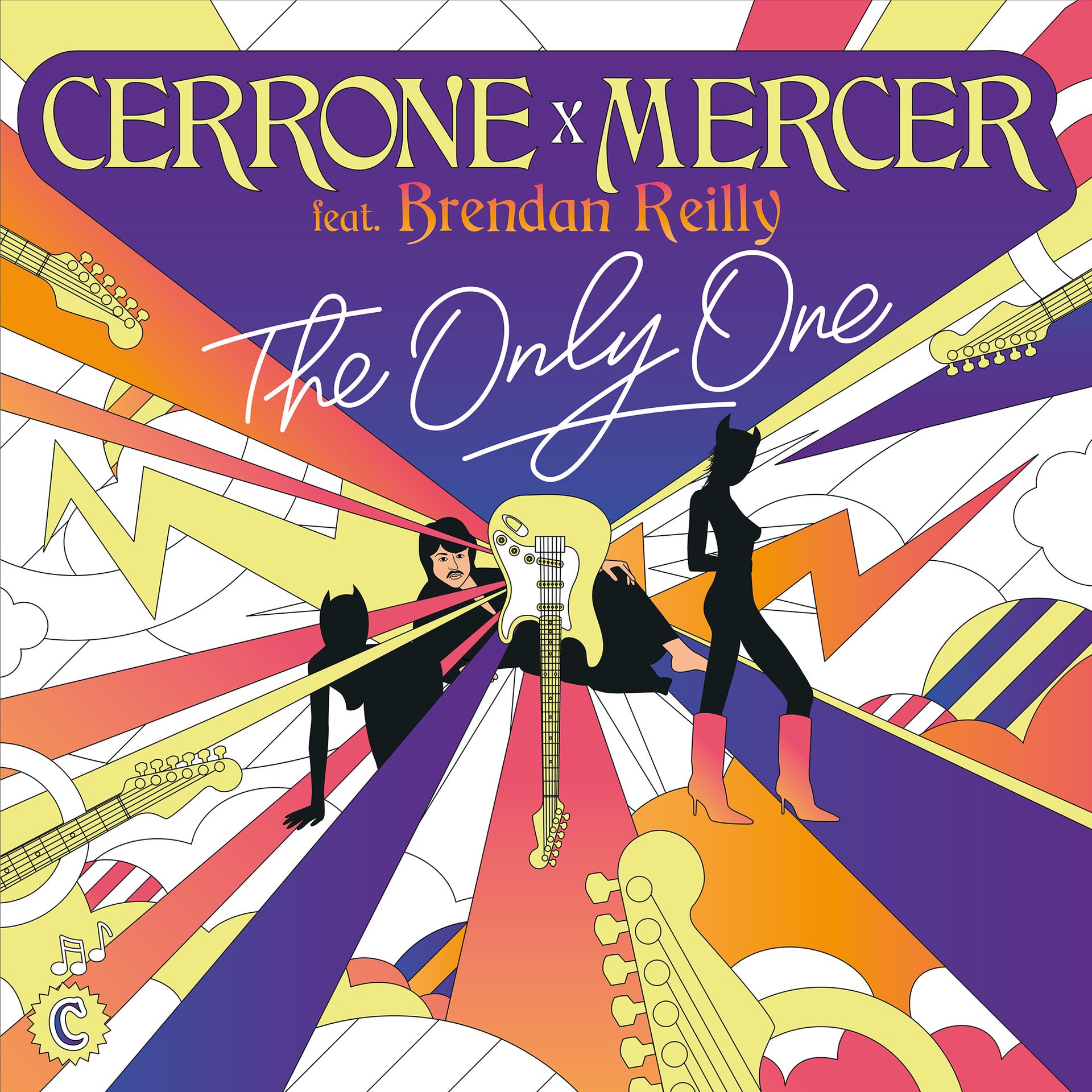 Cerrone featuring Brendan Reilly — The Only One (Mercer Remix) cover artwork