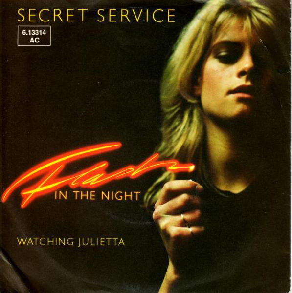 Secret Service — Flash in the Night cover artwork
