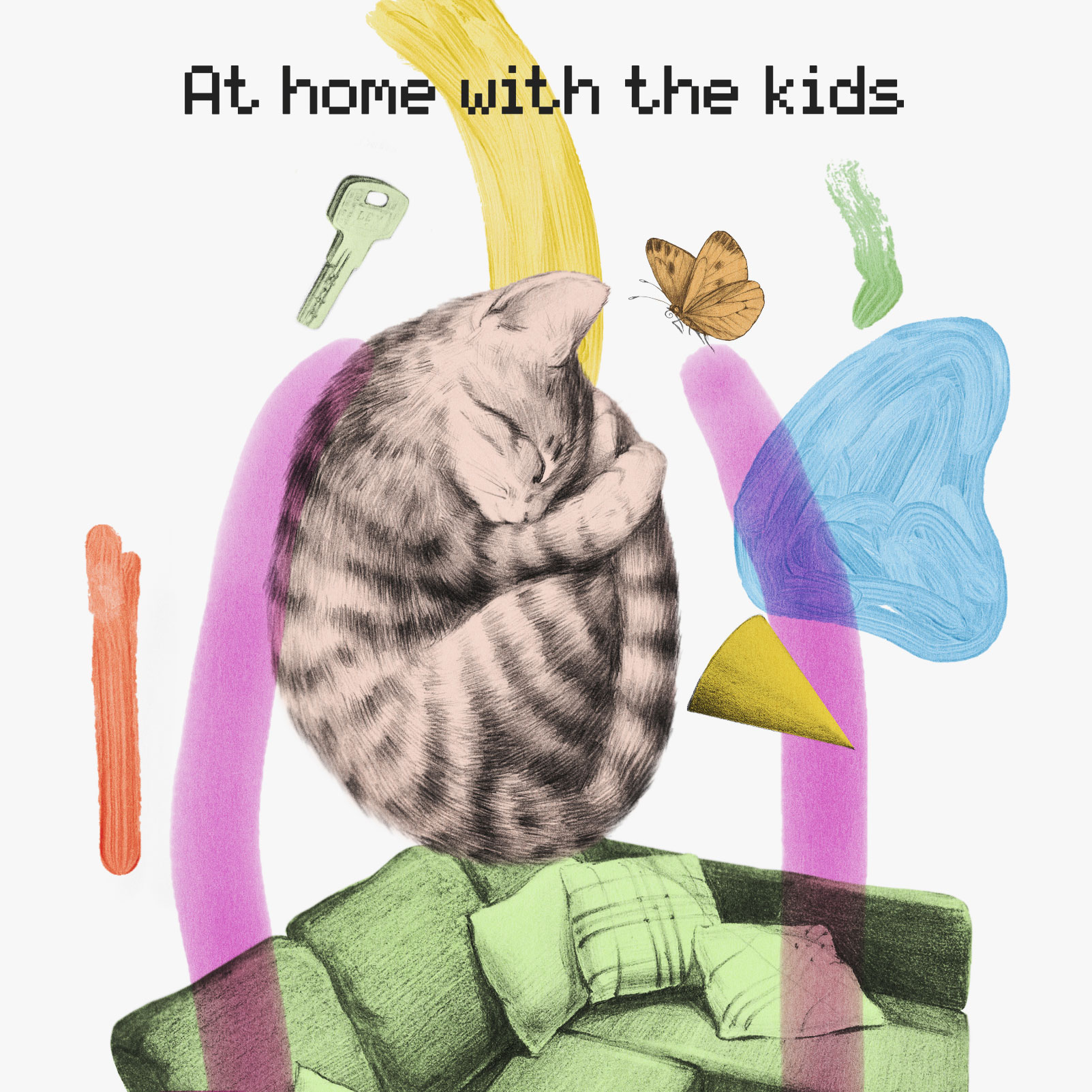 Various Artists At Home with the Kids cover artwork