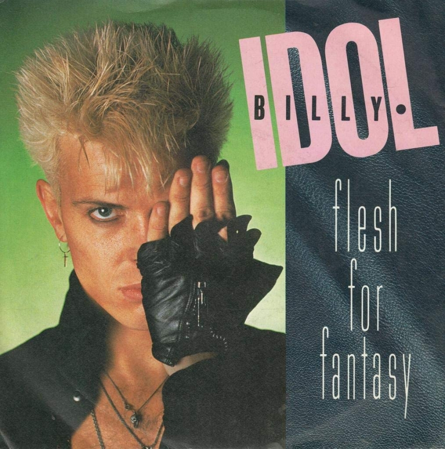 Billy Idol Flesh For Fantasy cover artwork