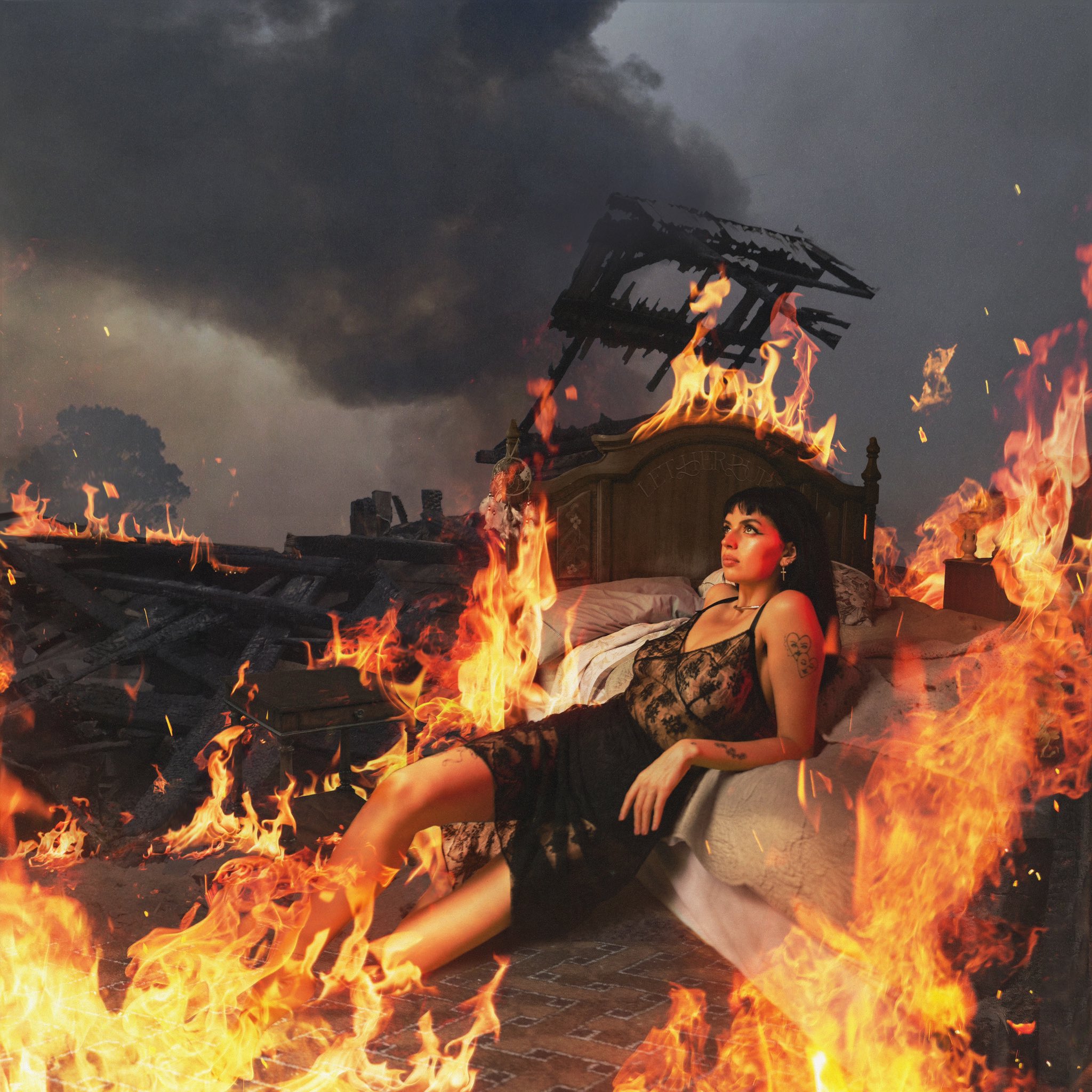 Rebecca Black Let Her Burn cover artwork