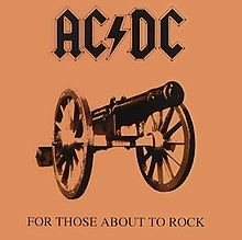 AC/DC For Those About to Rock We Salute You cover artwork