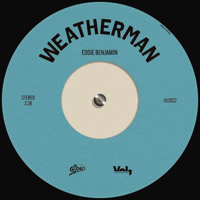 Eddie Benjamin — Weatherman cover artwork