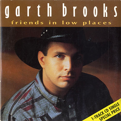 Garth Brooks Friends In Low Places cover artwork