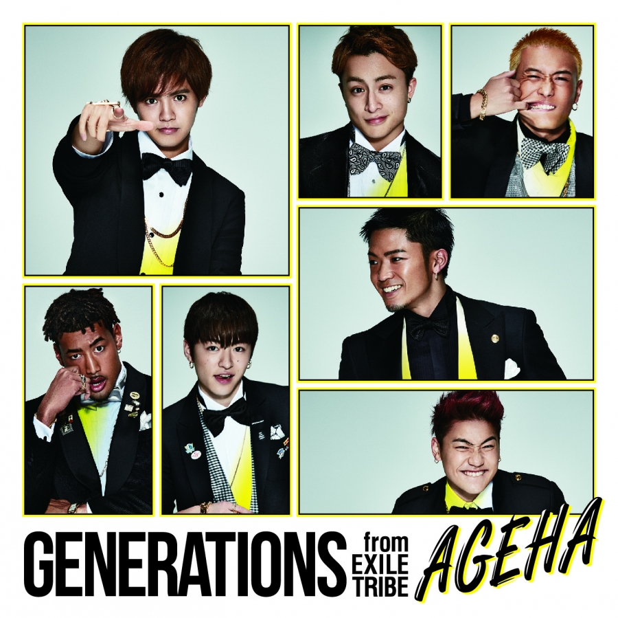 GENERATIONS from EXILE TRIBE — AGEHA cover artwork