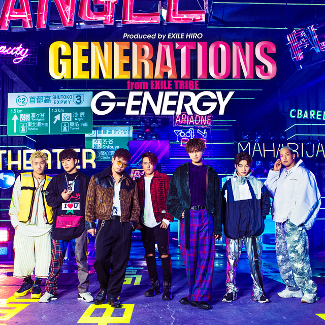 GENERATIONS from EXILE TRIBE G-ENERGY cover artwork