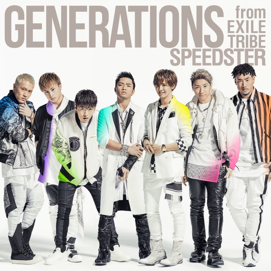GENERATIONS from EXILE TRIBE SPEEDSTER cover artwork