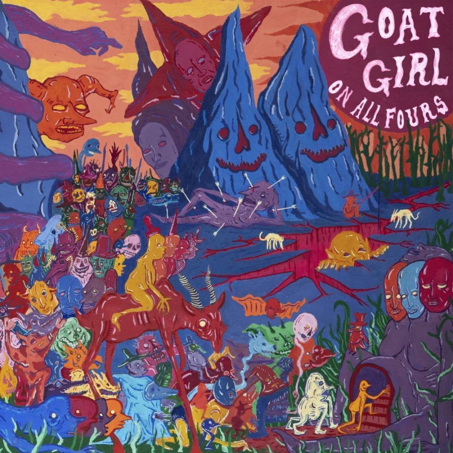 Goat Girl On All Fours cover artwork
