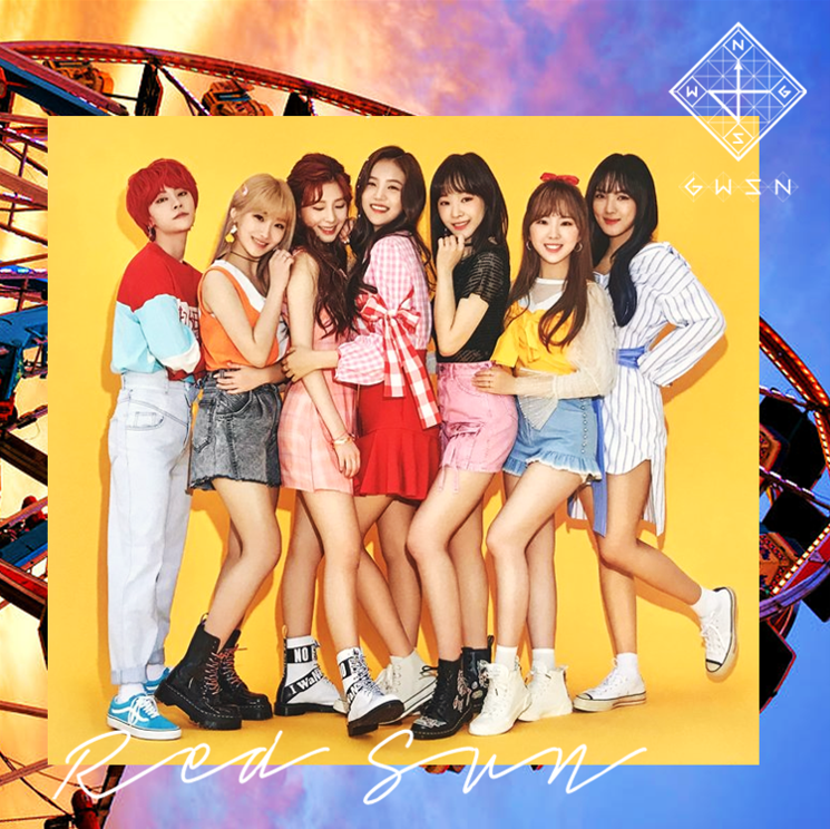 GWSN (Girls In The Park) — RED-SUN (021) cover artwork