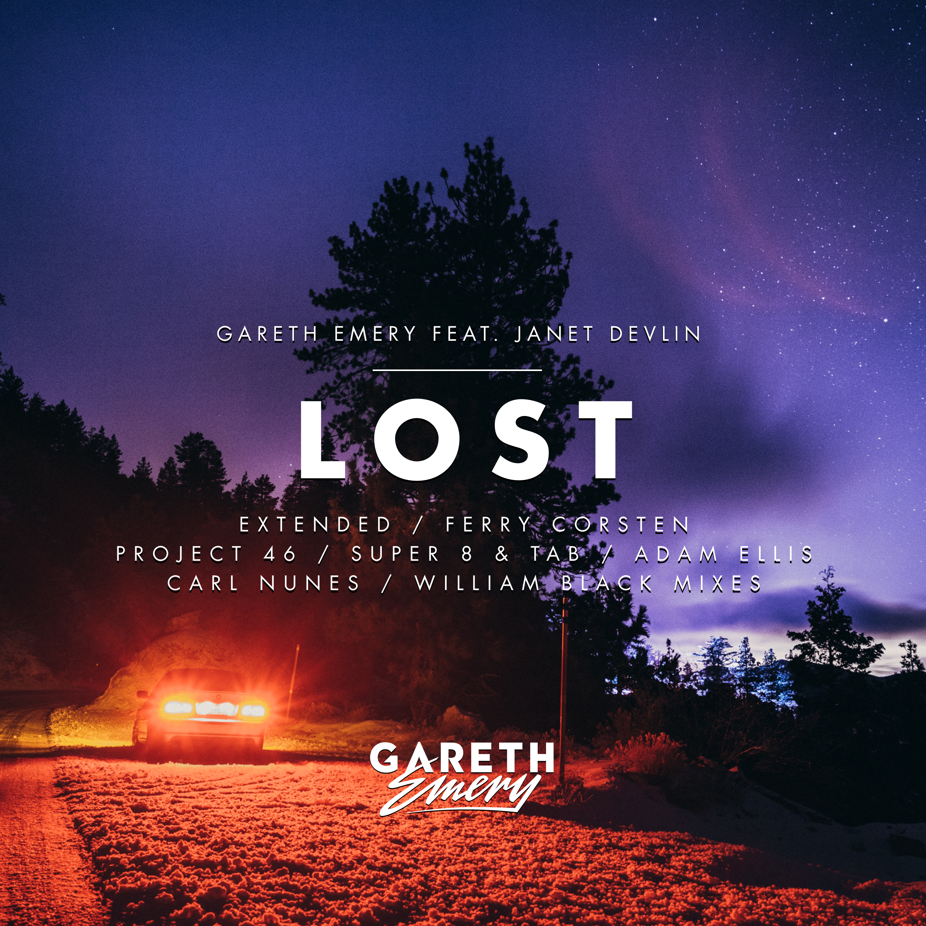 Gareth Emery featuring Janet Devlin — Lost cover artwork