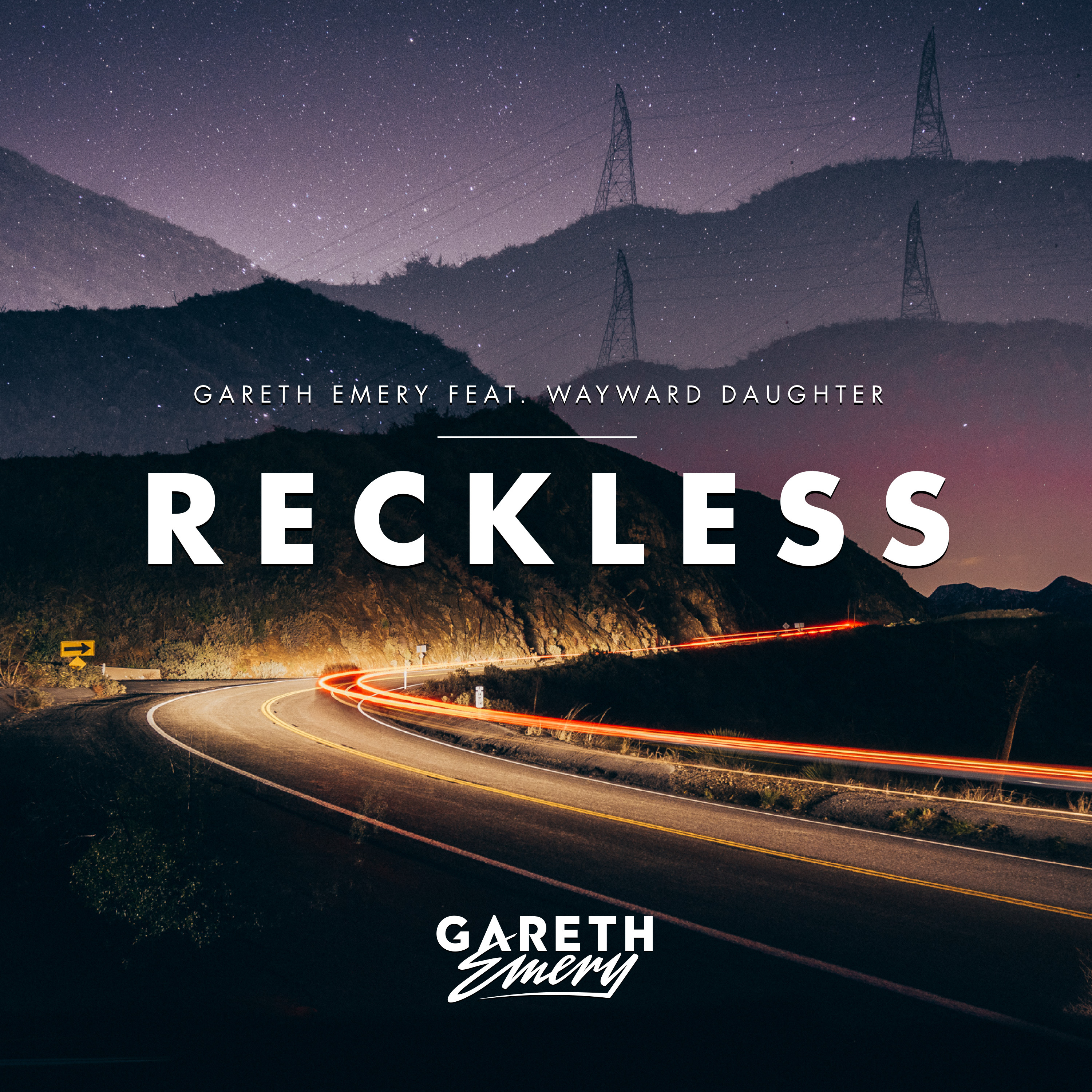 Gareth Emery featuring Wayward Daughter — Reckless cover artwork