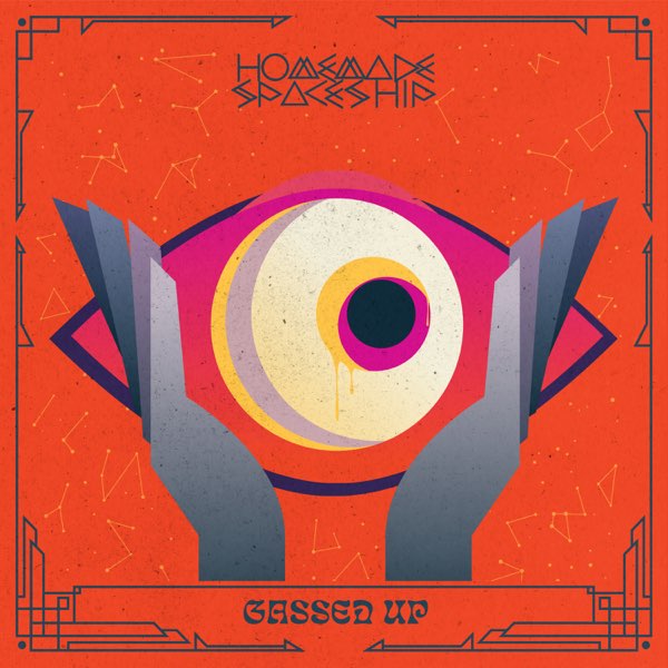 Homemade Spaceship — Gassed Up cover artwork