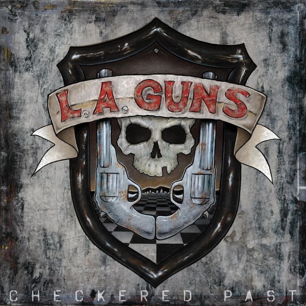 L.A. Guns Checkered Past cover artwork