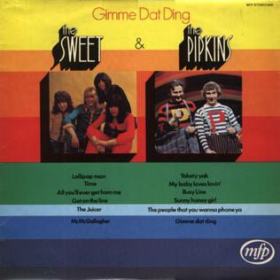 The Pipkins Gimme Dat Ding cover artwork
