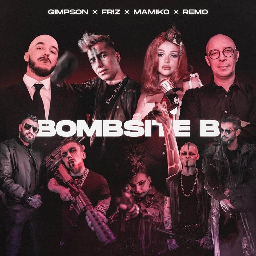 Gimpson, Mamiko, Friz, & Remo — Bombsite B cover artwork