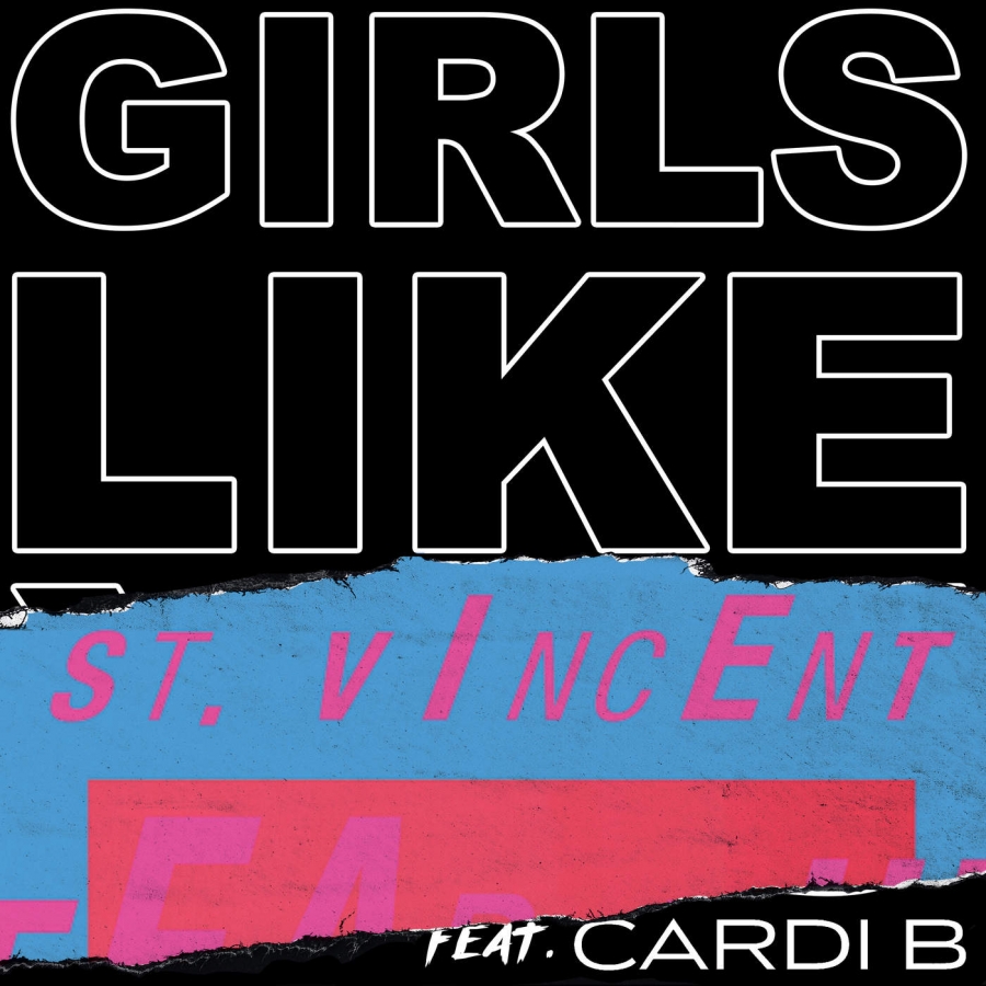 Maroon 5 featuring Cardi B — Girls Like You (St. Vincent Remix) cover artwork
